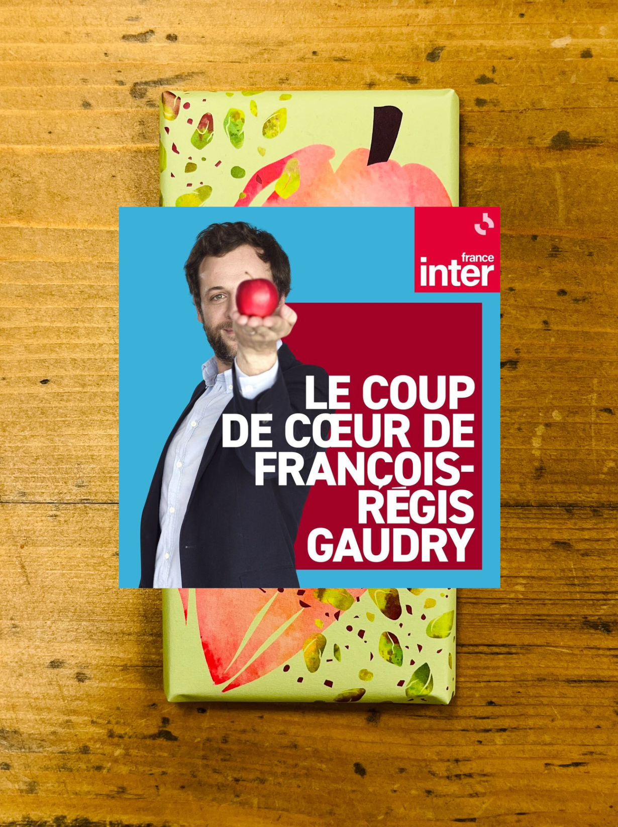 Notre Tablette Fourrée Pistache d'Iran coup de cœur de François-Régis Gaudry