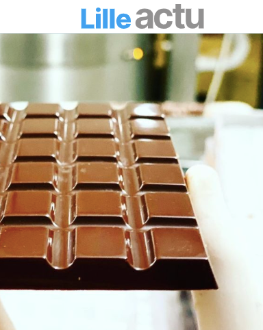 La meilleure tablette de chocolat de France est fabriquée à Lille !
