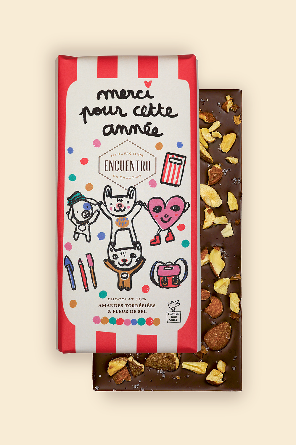 Tablette "Merci pour cette année"