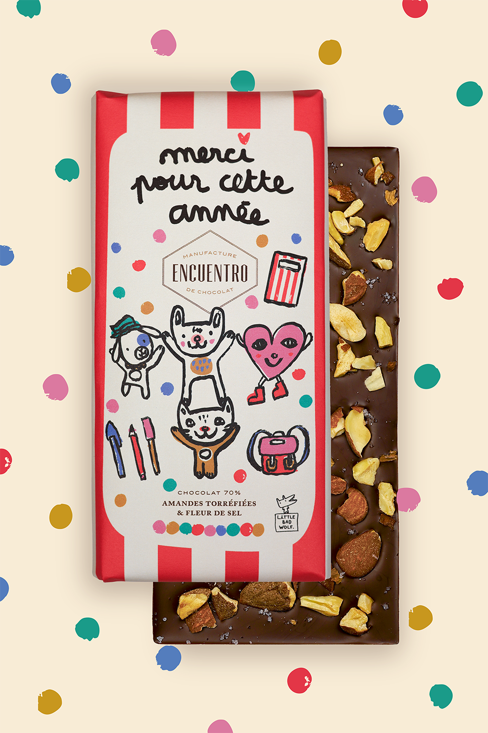 Tablette "Merci pour cette année"
