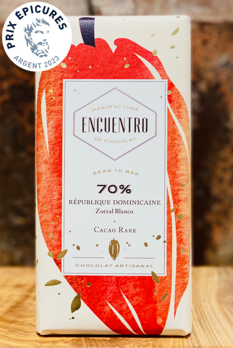 70% Zorzal Blanco<br>Cacao Rare