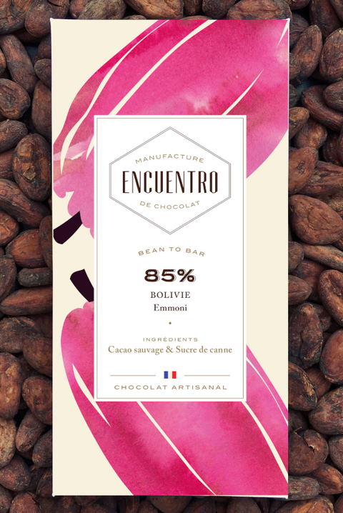 85% Bolivie<br>Cacao Rare