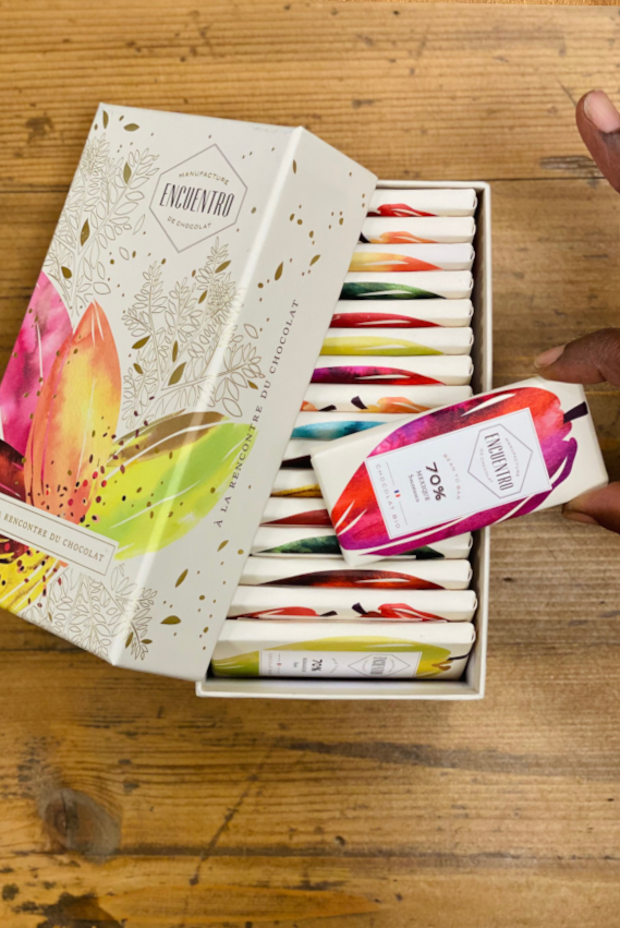 Coffret 20 mini tablettes bio <br>